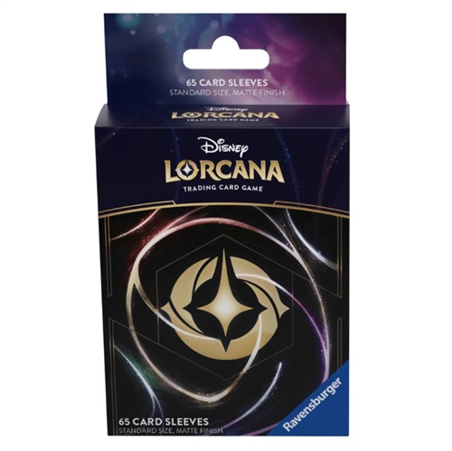 Branded Lorcana Logo - Plastiklommer (65 Sleeves) - Disney Lorcana